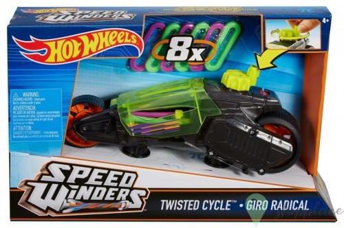 Mattel Autonakręciak i motocykle, czarny