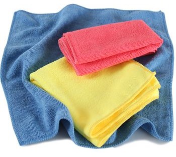 TecTake Zestaw 200 ścierek z mikrofibry mikrofazy 35x35 cm 400121