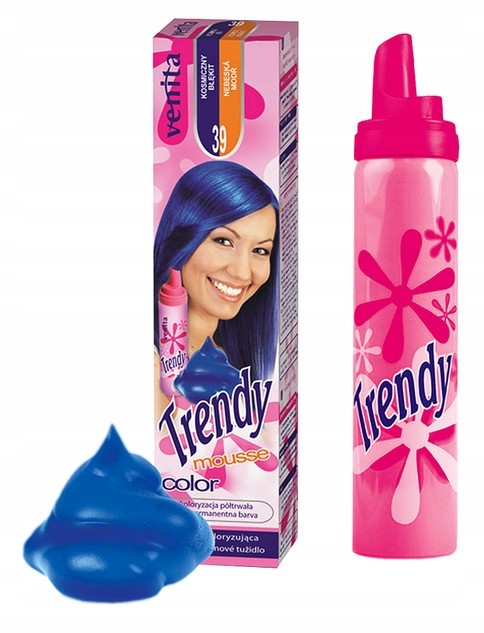 Venita Trendy Color Pianka Cosmic Blue 39 75 ml
