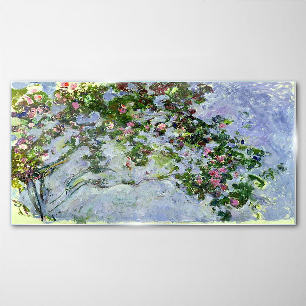 PL Coloray Obraz na Szkle Natura Kwiaty Claude Monet 120x60cm