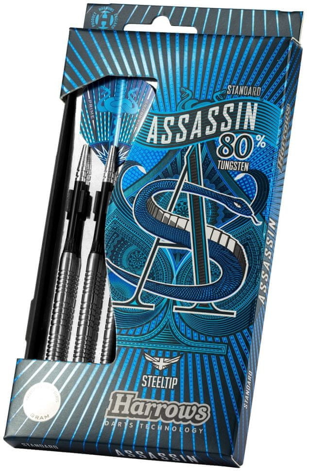 Harrows rzutki Assassin 80% steel 21 g