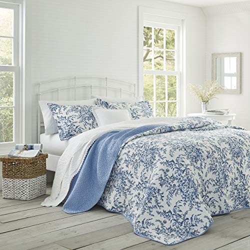 Laura Ashley Bedford pościel dwustronna z bawełny