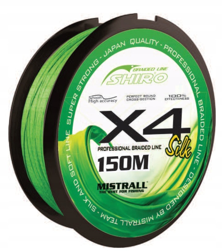 Mistrall Plecionka Shiro Silk X4 0.17mm 150m 15.10