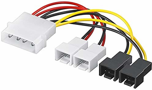 PremiumCord kabel zasilający wewnętrzny wentylator 5,25