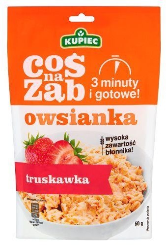 Kupiec Owsianka truskawka 50 g