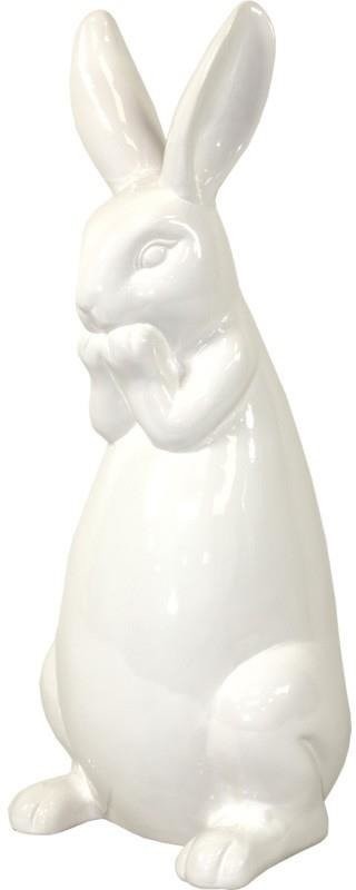 Pigmejka Figurka dekoracyjna Zając, 15x15x39 cm