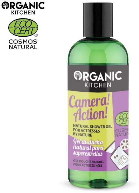 Organic KITCHEN KITCHEN Naturalny żel pod prysznic APARAT FOTOGRAFICZNY! AKACJA! 260 ML