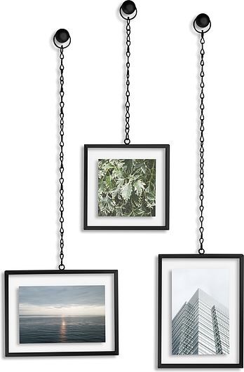 Umbra Ramka na zdjęcia Fotochain czarna 3 el. 311335-040
