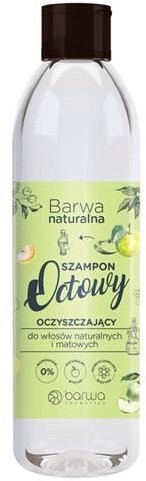 Barwa BARWA_Naturalna octowy szampon oczyszczający do włosów naturalnych i matowych 300ml