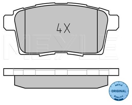 Wulf Gaertner Autoparts Zestaw klocków hamulcowych, hamulce tarczowe Wulf Gaertner Autoparts 025 245 4517