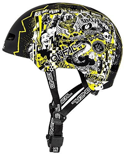 O'Neal Dirt Lid ZF Rift rowerowe MTB BMX kask Mountain Bike BMX FR Fidlock zapięcie na magnes, 0584  7, żółty, m-l 0584-713