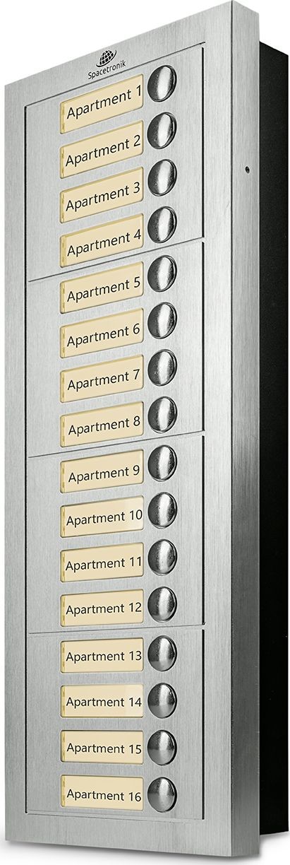 Spacetronik Dodatkowy panel 16-rodzinny Spacetronik SPD-DP916 5903031015621
