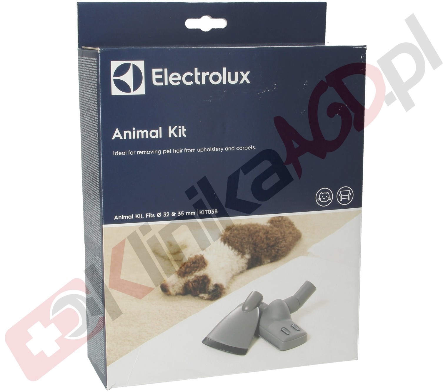 Electrolux Zestaw ssawek / szczotek do odkurzacza Animal Kit KIT03B 9009229296