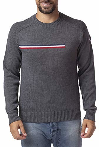 Rossignol Rossignol Męska koszulka Odysseus Round Neck szary wrzosowy (Heidekraut) S RLJMO05