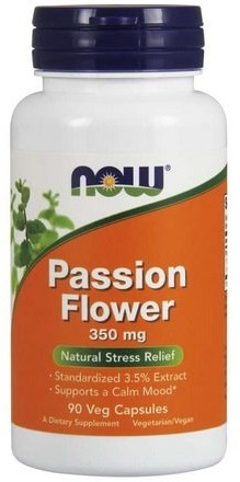 Now Foods Foods FOODS Passion Flower 350mg 90 kaps. NW759