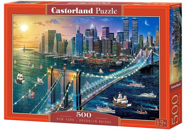 Castorland Puzzle New York Brooklyn Bridge 500