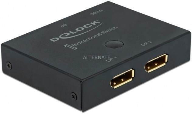 Фото - KVM-перемикач Delock DARMOWA DOSTAWA ! - !  DisplayPort 2 - 1 Switch bidirectional 8K 30 