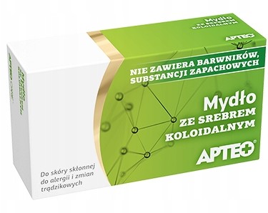 Mydło ze srebrem koloidalnym Apteo Antybakteryjne
