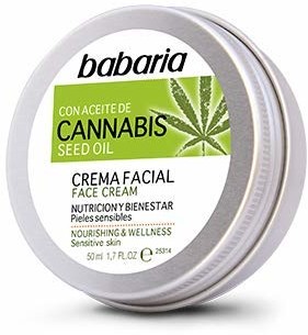 Babaria Cannabis pielęgnacja nawilżająca twarz 50 ml