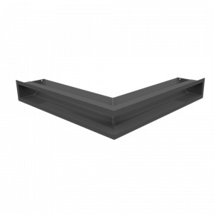 Kratki.pl LUFT SF narożny grafitowy 56x56x9 LUFT/NS/90/45S/G/SF