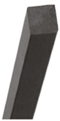 Kwadrat stalowy gładki 10 x 10 mm dł. 2 m