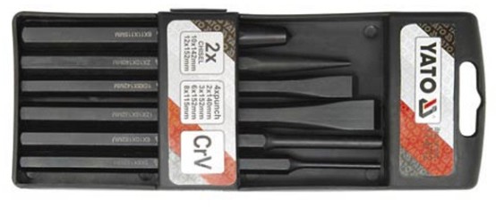 Yato Przecinaki Punktaki Zestaw Przecinak 6SZT