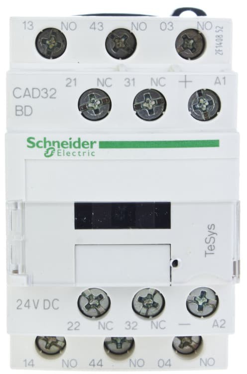 Schneider Electric Stycznik pomocniczy 18A 3Z 2R 24V DC CAD32BD