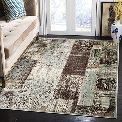 Safavieh PAR100  130 kingstown dywan, wiskoza, jasnoniebieski/antracyt PAR100-130-4