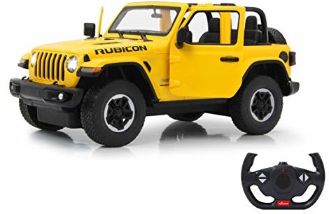 Jamara Jeep Wrangler JL Zdalnie Sterowany Model, Żółty / Czarny, 405178 405178