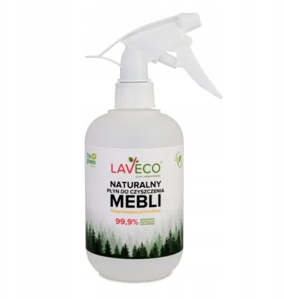 Laveco Naturalny płyn do czyszczenia mebli 500 ml