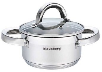 Klausberg Garnek stalowy 1.0L 14cm KLAUSBERG [KB-7121] KB-7121