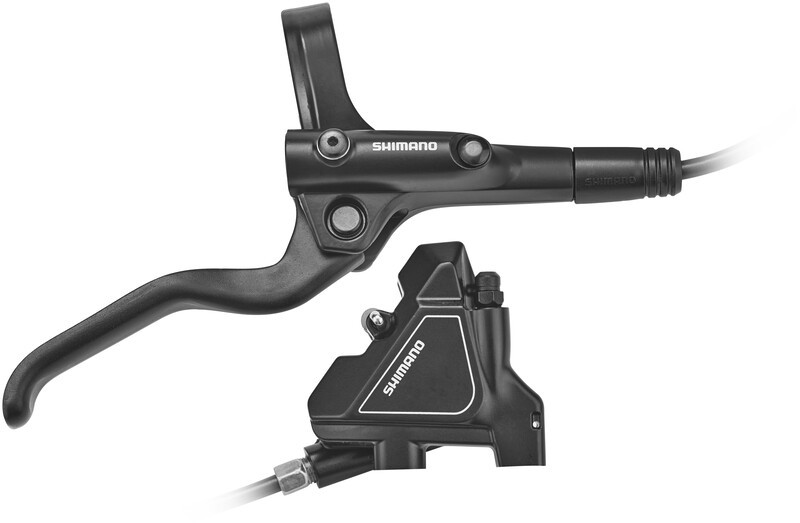 Shimano MT201 Road Hamulec tarczowy Koło tylne Flat-Mount, black 2020 Hamulce tarczowe SH000002358