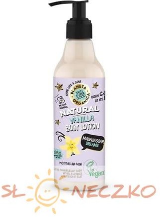 Macadamia Balsam do ciała odżywczy Wanilia & 250 ml SSG Planeta Organica Msr-2240-14179