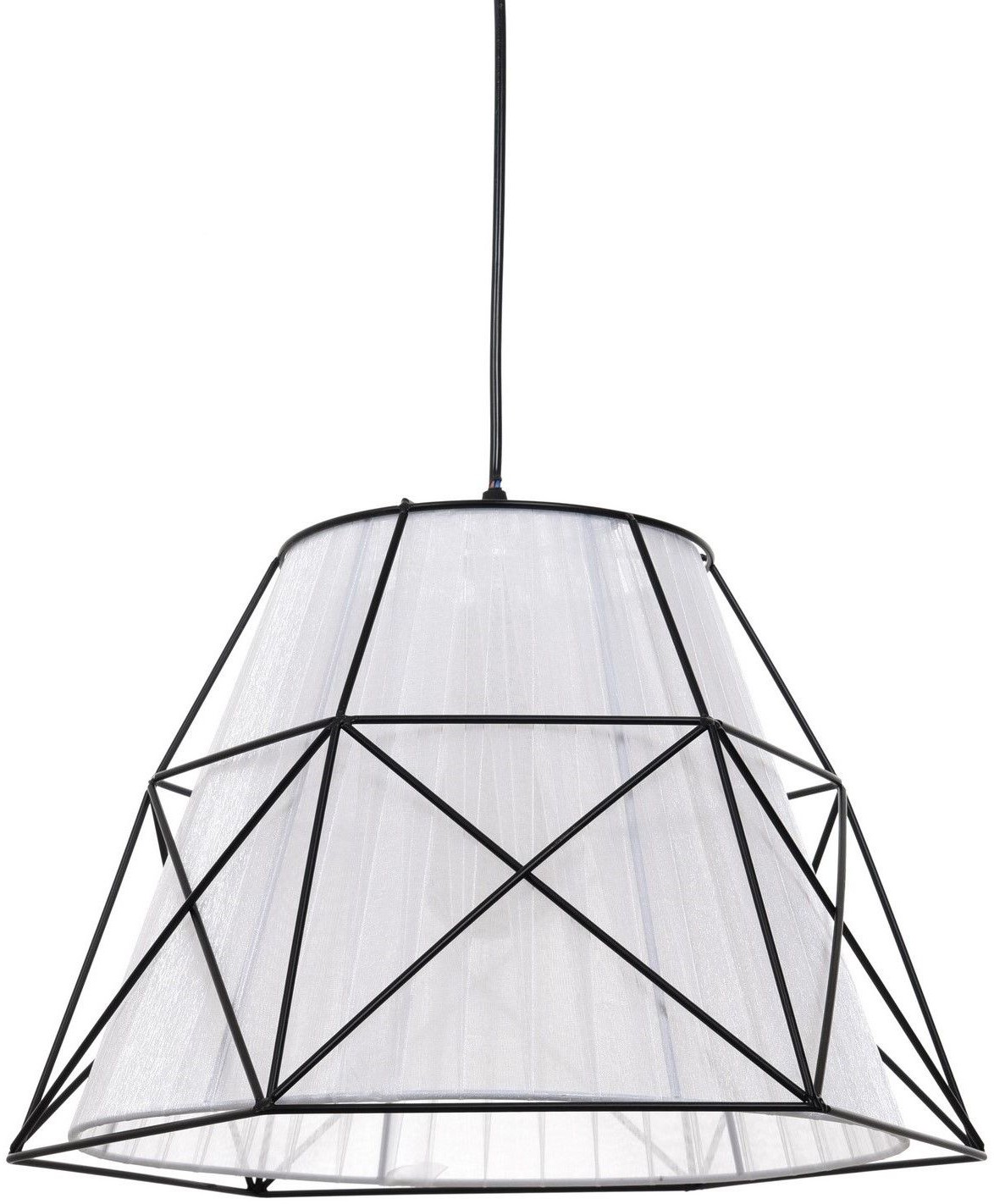 Lumina Deco Deco LAMPA WISZĄCA SKANDYNAWSKA BIAŁA BONETI LDP 8002 (WT)
