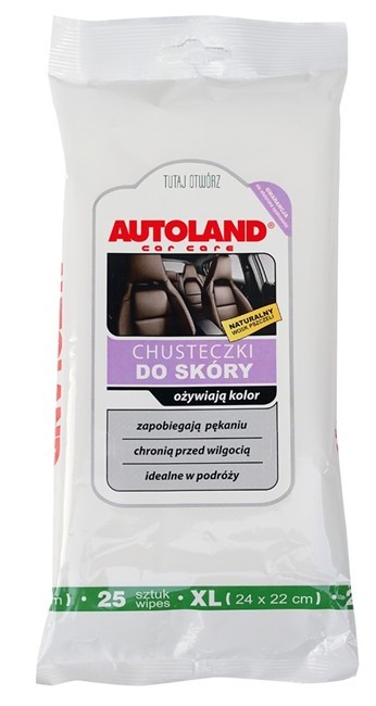 Autoland Chusteczki do preparat do czyszczenia tapicerki skórzanej 118000199