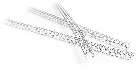 Unbekannt PAVO kasetka na drut Premium począwszy od ofert dla prestiżowych klientów po raporty roczne A4, 9.5 MM, 3: 1, 100-ER podziału Pack, 51  80 arkuszy, srebrny 8001972