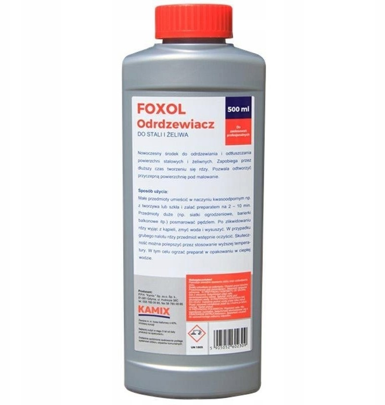 Kamix Odrdzewiacz 500ML Foxol 2309