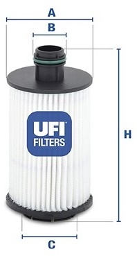 UFI Filtr oleju UFI 25.088.00 25.088.00
