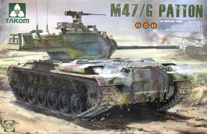 Takom Amerykański czołg M47/G Patton 2 in 1 Takom 2070