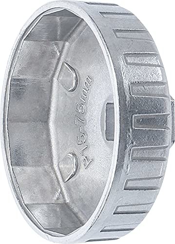 BGS BGS 1045 | Klucz do filtra oleju | 15-kątny | 75 mm | dla Chrysler, GM 1045