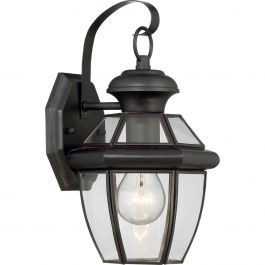 Zdjęcia - Naświetlacz LED / lampa zewnętrzna Quoizel Brayden QZS-LWS1204B kinkiet 1x60W/E27 IP23 