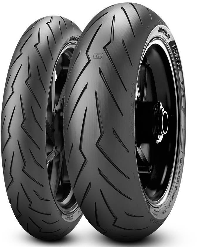 PIRELLI Diablo Rosso III 130/70 ZR16 TL 61W) M/C koło przednie