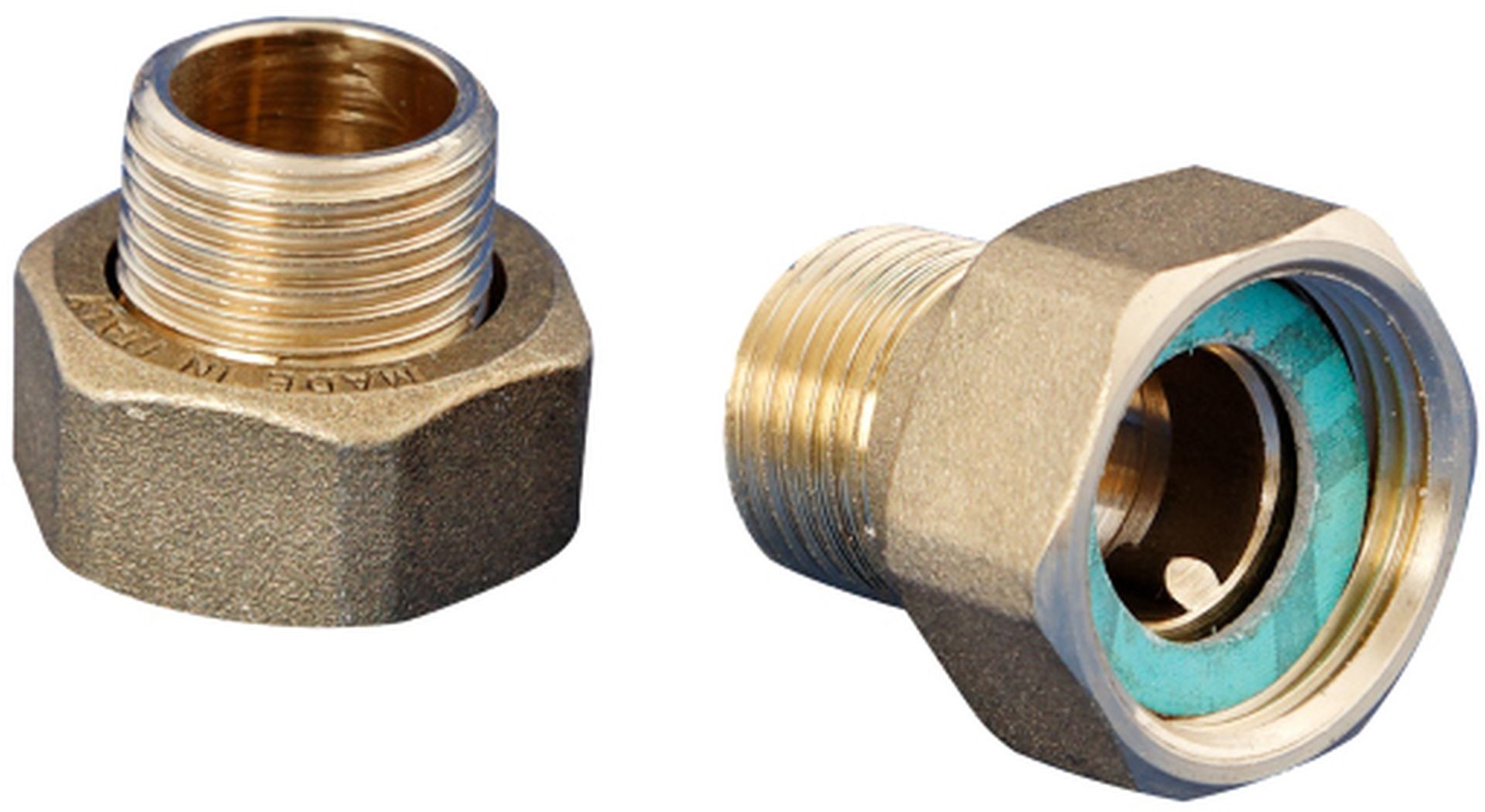 WILO Złączki śrubowe śrubowe z mosiądzu dla pomp R 1"/ 28 x G 1 1/2" 112047195