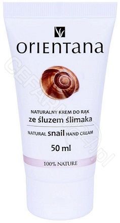 ORIENTANA Orientana naturalny krem do rąk ze śluzem ślimaka 50 ml