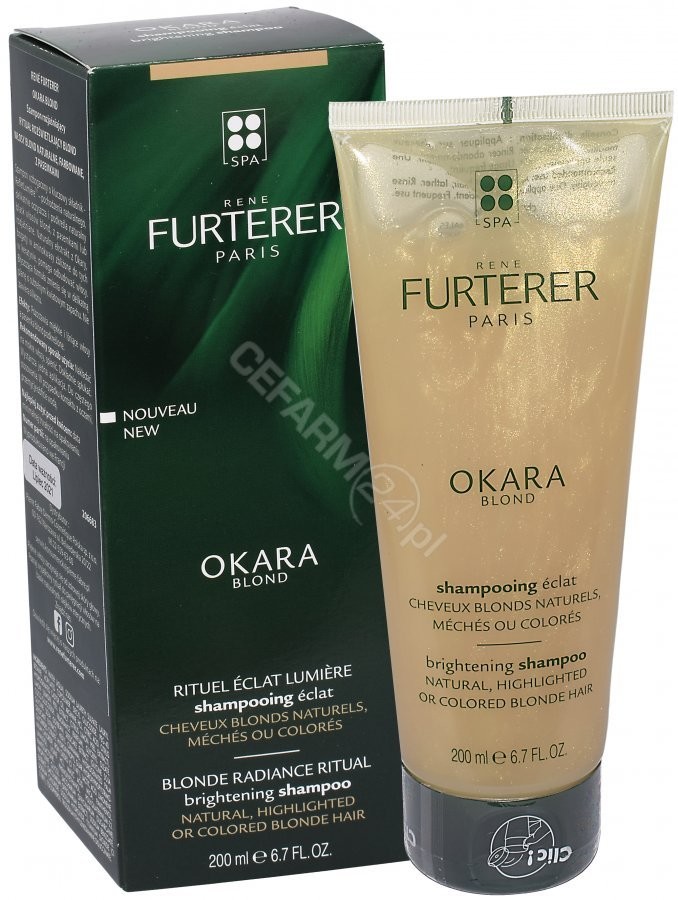 Rene Furterer Okara Blond szampon rozjaśniający 200 ml