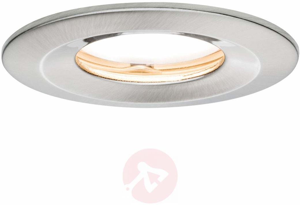 Paulmann spot LED Slim Coin, odchylany,IP65,żelazo