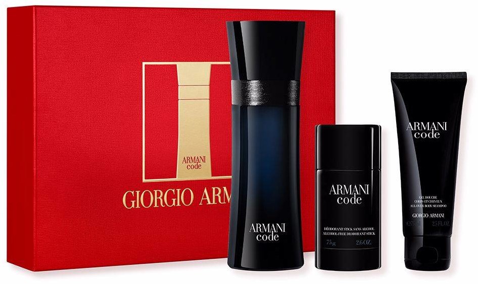 Giorgio Armani Code Pour Homme EDT 125ml + 75ml + 75ml