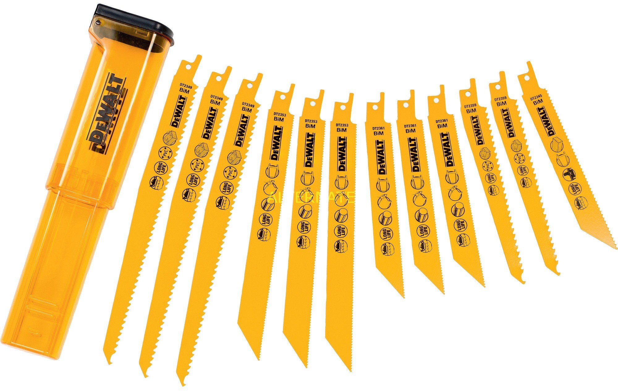 DEWALT DT2445-QZ, Saw blade set