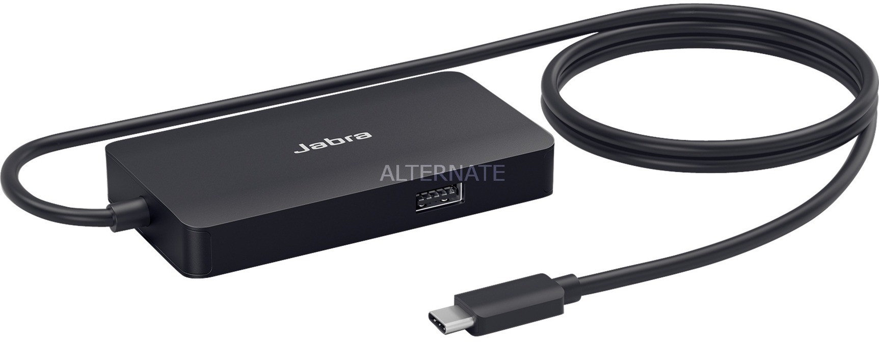 Jabra 14207-58 huby i koncentratory USB 3.0 (3.1 Gen 1) Type-C Czarny, Stacja dokująca