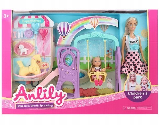 Lalka Anlily z córką Plac Zabaw Toys4all